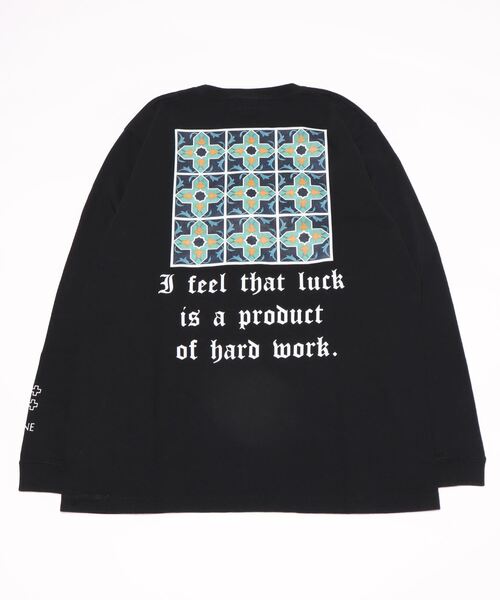 「B'2nd」 「ENONE」長袖Tシャツ 2 ブラック メンズ_画像2