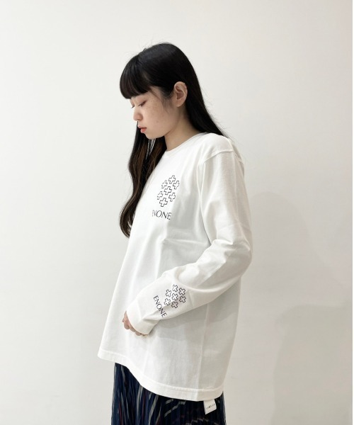 「B'2nd」 「ENONE」長袖Tシャツ 2 ブラック メンズ_画像6