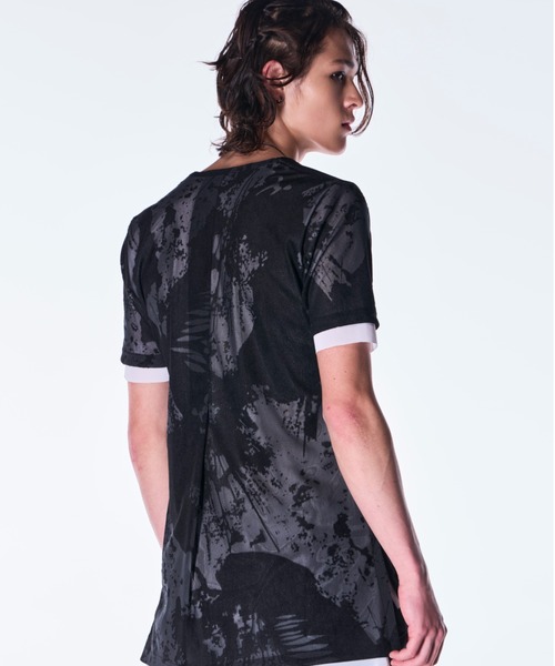 tシャツ kiryuyrik/キリュウキリュウ/Layered T-Shirt メンズ レディースの画像