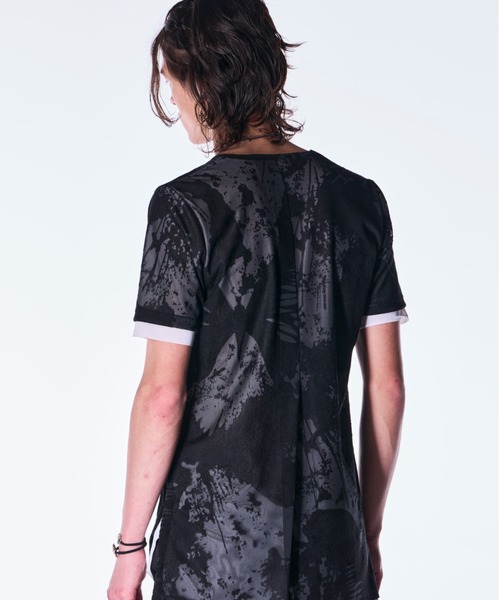 tシャツ kiryuyrik/キリュウキリュウ/Layered T-Shirt メンズ レディースの画像