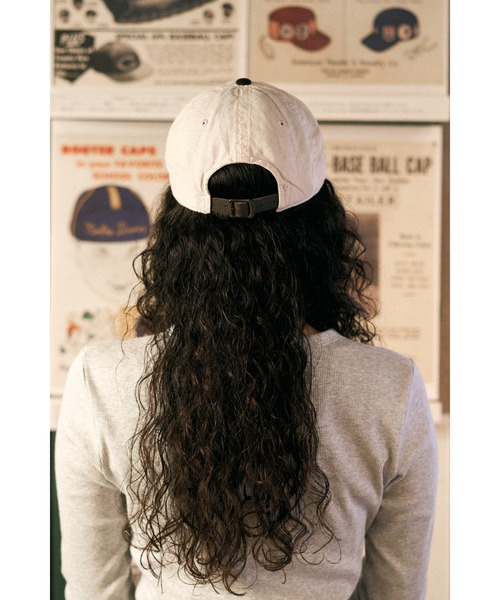 American Needle NYロゴキャップ ベージュ／黒 ツートン AMERICAN needle（アメリカンニードル） キャップ 帽子 Line Out - New