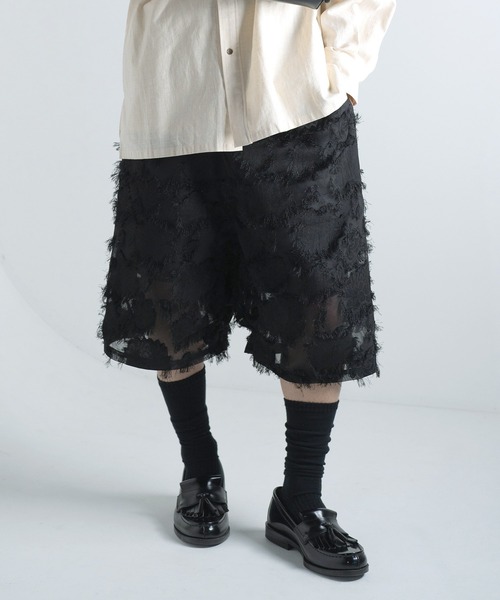 「Aphlotus」 ハーフパンツ SMALL アイボリー メンズ_画像2