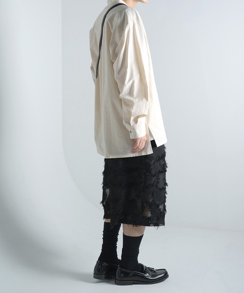 「Aphlotus」 ハーフパンツ SMALL アイボリー メンズ_画像4
