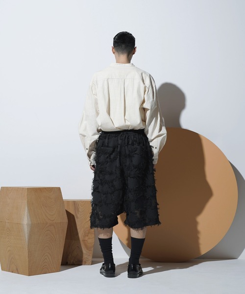 「Aphlotus」 ハーフパンツ SMALL アイボリー メンズ_画像9