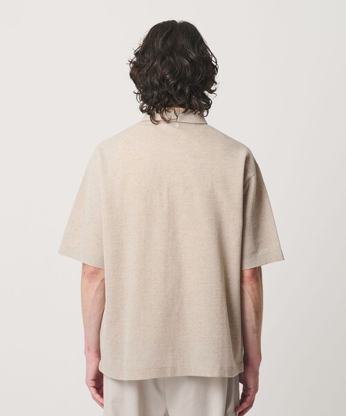 BEAUTY＆YOUTH UNITED ARROWS シャツ 半袖 KNITEE リネンブレンド