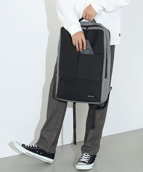 「BEAMS HEART」 リュック ONE SIZE ブラック メンズ_画像2