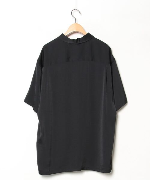 「info. BEAUTY&YOUTH」 半袖シャツ M ブラック メンズ_画像2