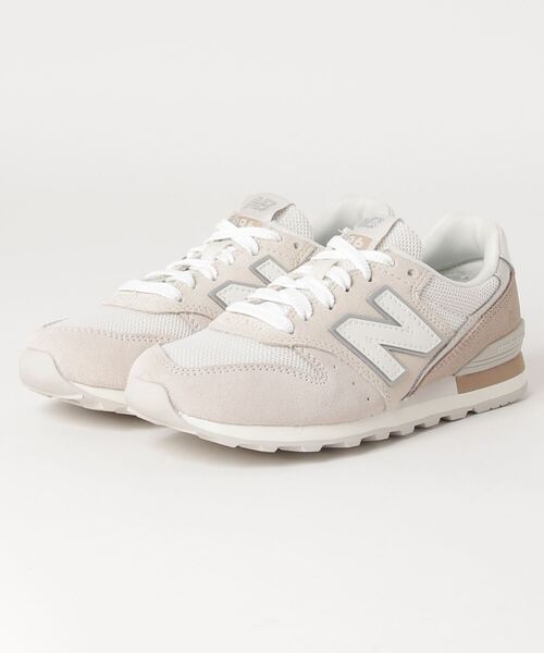 「New Balance」 ローカットスニーカー 24cm ブラック レディース_画像2
