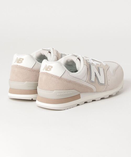 「New Balance」 ローカットスニーカー 24cm ブラック レディース_画像3