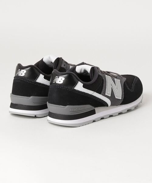 「New Balance」 ローカットスニーカー 24cm ブラック レディース_画像5