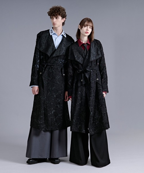 Ellno Loset（エルノロゼット） トレンチコート コート シアー