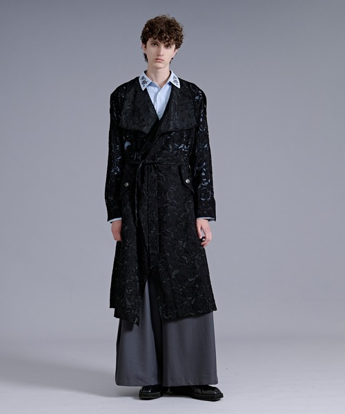 Ellno Loset（エルノロゼット） トレンチコート コート シアー