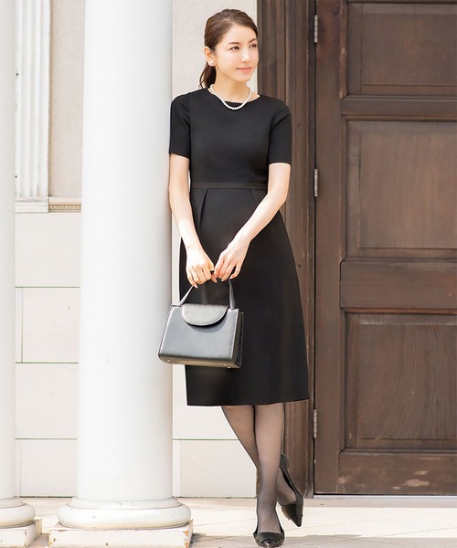 LIPIA/フォーマル/15号/礼服/ワンピース/冠婚葬祭/セットアップ/XL Flolia セットアップ 「喪服・礼服」ノーカラージャケット
