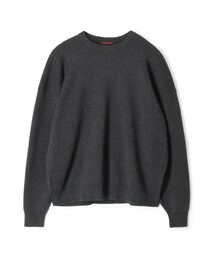 キャバン ニット セットアップ スウェット カシミヤ グレー M.Sサイズ CABaN（キャバン） セーター ニット コットンカシミヤ クルーネック