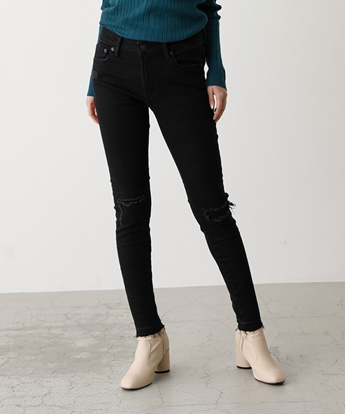 サイズとは パンツ Zozotown Paypayモール店 通販 Paypayモール デニム ジーンズ Repair Denim Skinny