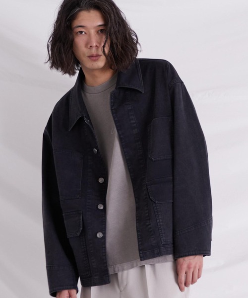 好評再入荷 ジャケット ブルゾン EURO RAYON WORK WIDE BLOUSON ZOZOTOWN PayPayモール店 - 通販 - PayPayモール 格安定番人気