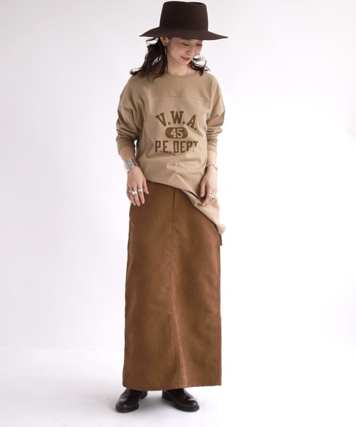 スローブイエナ×チャンピオン別注　新品タグ付き　ブラウン SLOBE IENA（スローブイエナ） tシャツ Tシャツ 【Champion