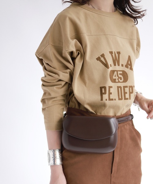 19AW スローブイエナ　チャンピオン　別注カットソー SLOBE IENA（スローブイエナ） tシャツ Tシャツ 【Champion