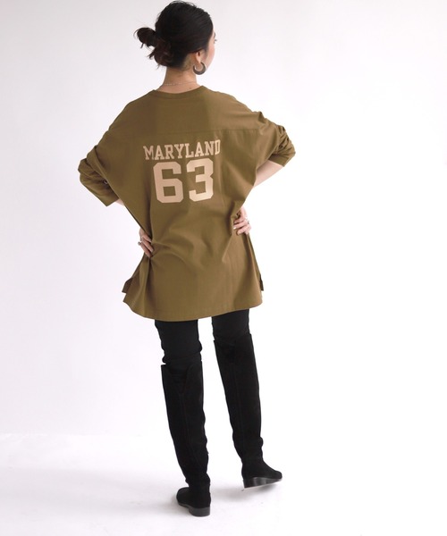 未使用☆タグ付き☆ チャンピオン　SLOBE別注 プリントカットソー SLOBE IENA（スローブイエナ） tシャツ Tシャツ 【Champion