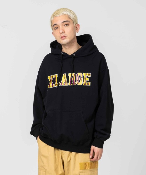 パーカー EMBROIDERY ZEBRA LOGO HOODED SWEAT