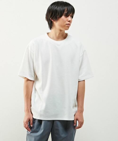 tシャツ Tシャツ メンズ ミニワッフルVネックカットソー｜zozo｜02