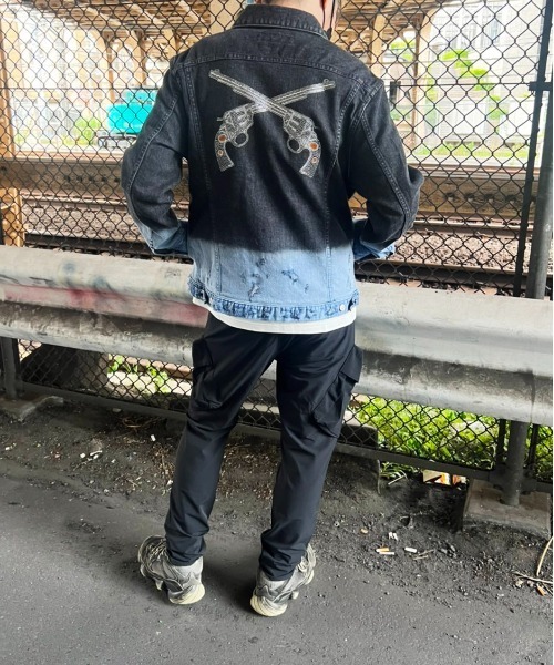 デニムジャケット gジャン DENIM BLOUSON SW メンズ レディースの画像