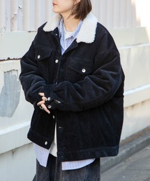 ブルゾン アウター WEGO/コーデュロイ ボアBIGジャケット メンズ レディース｜ZOZOTOWN Yahoo!店