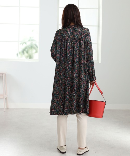【超美品】DRESS VAN NOTEN ミニワンピース　チュニック 小柄さんならワンピース使いもOK ノースリーブティアードチュニック