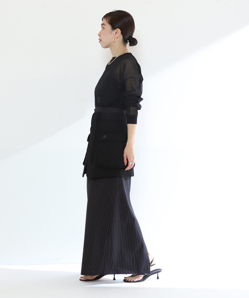 VERMEIL par iena スカート 「INSCRIRE/アンスクリア」S130 Wool