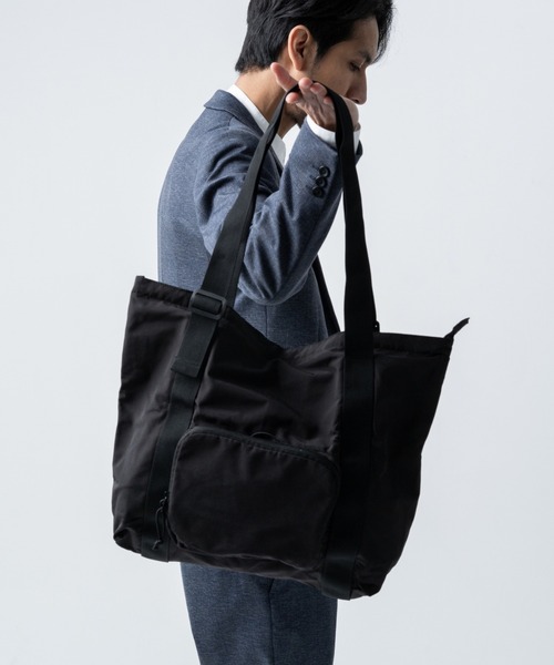 MURA（ムラ） トートバッグ 形状記憶ポリエステル使用 撥水 軽量 大