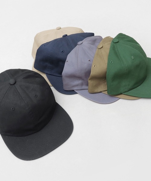 帽子 Cally HEADS×ほりにし×THE FACTORY MADE】COOL DOTS LONG VISOR CAP