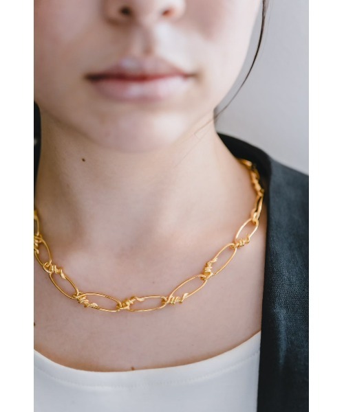 ネックレス S925 Twist fashionable necklace レディースの画像
