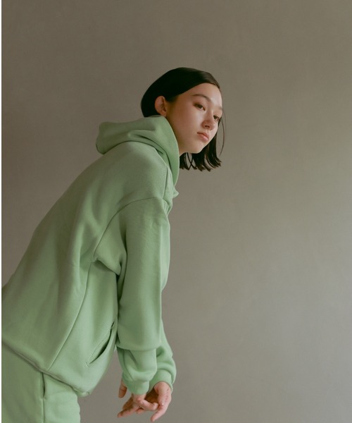 パーカー 「ETHICALTOMORROW」Heavy WT Organic Cotton Hoodie レディース CASA FLINE パーカー 「ETHICALTOMORROW」Heavy WT Organic