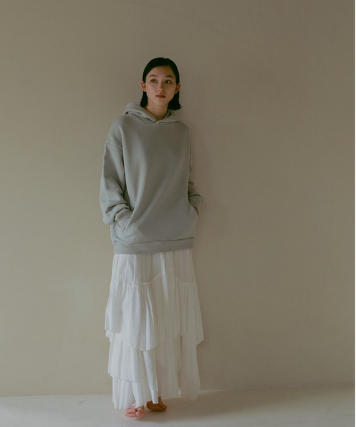 パーカー 「ETHICALTOMORROW」Heavy WT Organic Cotton Hoodie レディース CASA FLINE パーカー 「ETHICALTOMORROW」Heavy WT Organic