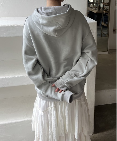 パーカー 「ETHICALTOMORROW」Heavy WT Organic Cotton Hoodie レディース CASA FLINE パーカー 「ETHICALTOMORROW」Heavy WT Organic