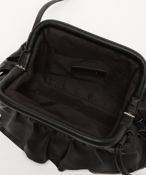 LAKOLE（ラコレ） ショルダーバッグ バッグ 2WAYフリルクラッチ