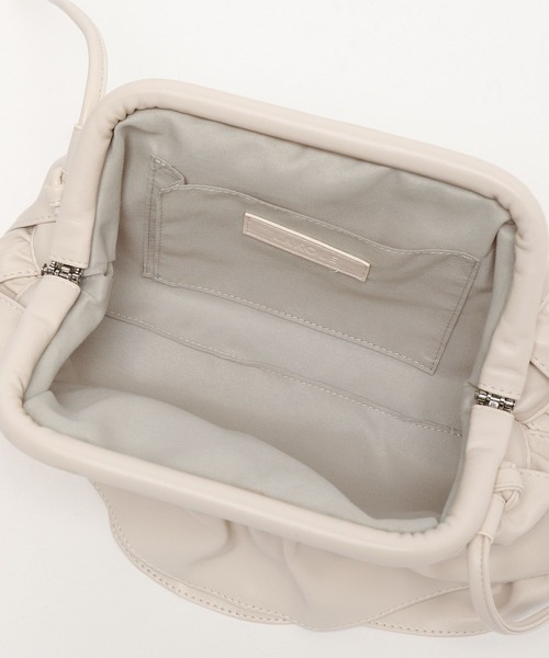 LAKOLE（ラコレ） ショルダーバッグ バッグ 2WAYフリルクラッチ