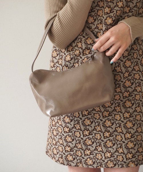 正規品 韓国大人気 アリー エイミーバッグ ミニ AMY BAG mini ハンドバッグ 「 ammy. / エイミードット 」 ギャザー ハンドル