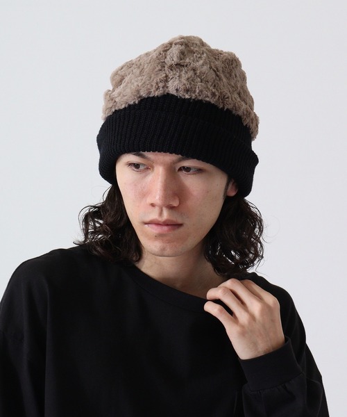 Twinkle（トゥインクル） ニット帽 ニットキャップ ファーワッチ