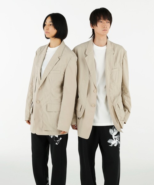 Y-3 ジャケット テーラードジャケット CR NYL BLAZER メンズ