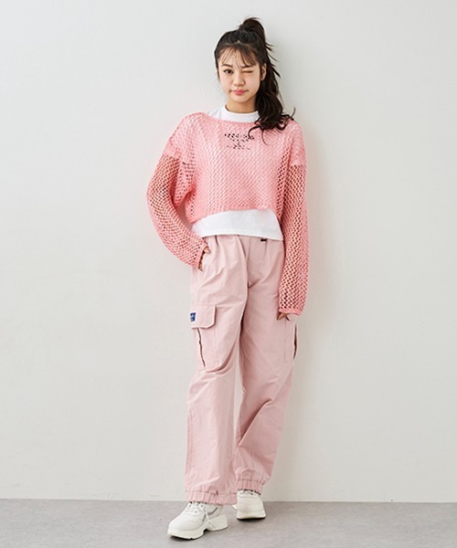 アンサンブル ニットスパンコールプルオーバーTシャツセット キッズ 