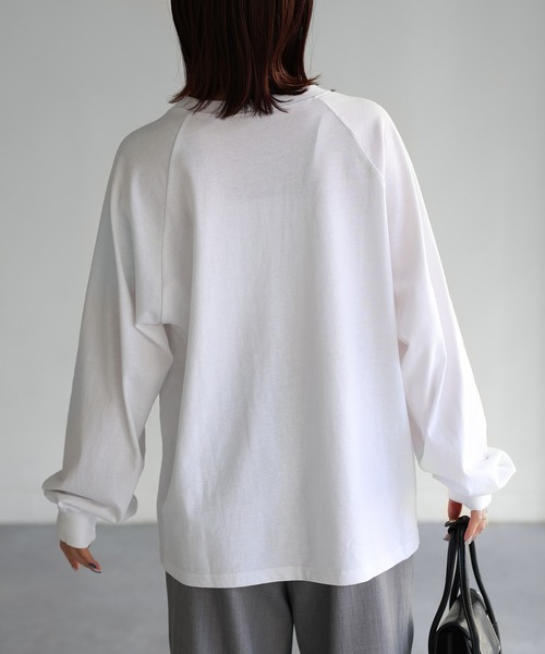 Riberry tシャツ ネコ刺繍ラグランロンT レディース : ZOZOTOWN