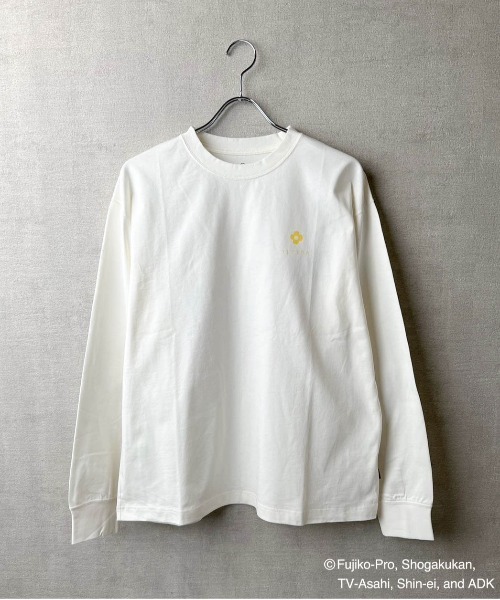 tシャツ 「TETERA×ドラえもん」SAUNA GIZA T / ドラえもん刺繍 エジプト綿 ショートスリーブ Tシャツ tete22-004 レデ TETERA tシャツ 「TETERA×ドラえもん」SAUNA GIZA T