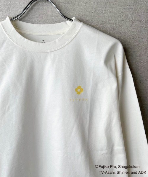 tシャツ 「TETERA×ドラえもん」UNISEX KIDS トトノッターLST / ドラえもん刺繍 フロントプリント トトノッター ロングスリーブ TETERA tシャツ 「TETERA×ドラえもん」UNISEX KIDS トトノッター