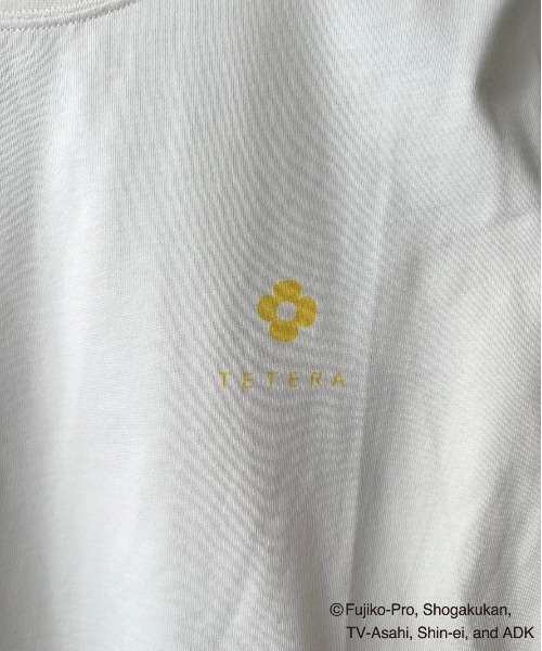 tシャツ Tシャツ 「TETERA×ドラえもん」外気浴サウナLST / プリント ロングスリーブ Tシャツ tete22-019 レディース メンズ TETERA×ドラえもん】外気浴サウナLST / プリント ロングスリーブ