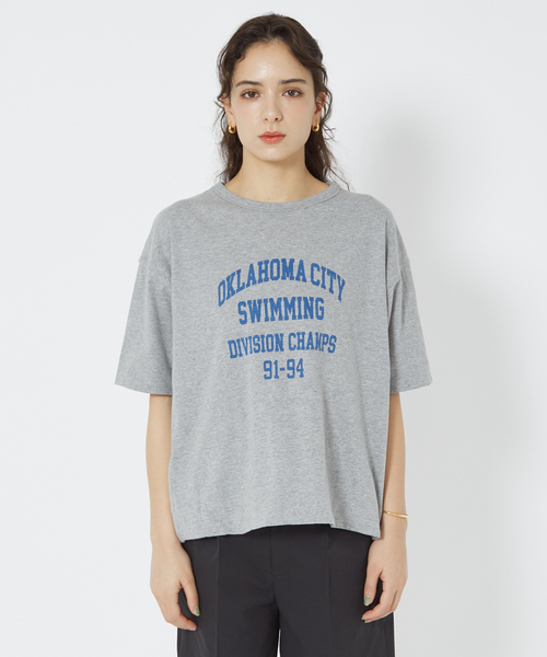 tシャツ 「ST.JOHNS 3RD CLUB/セントジョンズサードクラブ」リバーシブルTee OKLAHOMA CITY レディース St.Johns 3rd club tシャツ 「ST.JOHNS 3RD CLUB/セントジョンズ