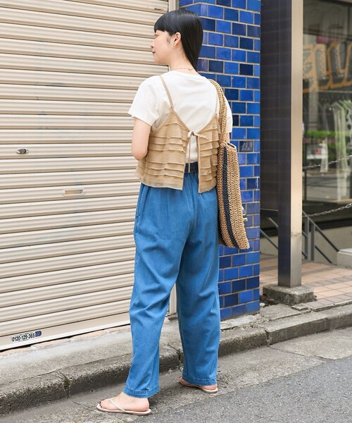 ns様 マイストラーダ フリルティアードキャミ メッシュショート