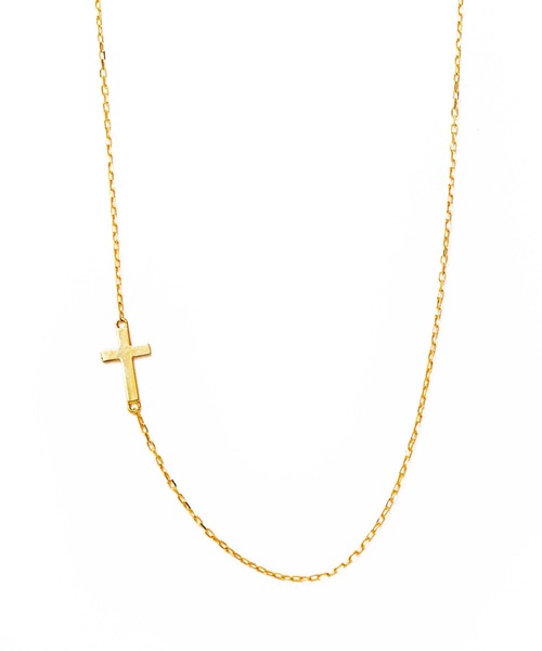 les bonbon（ルボンボン） ネックレス cross side necklace / クロス
