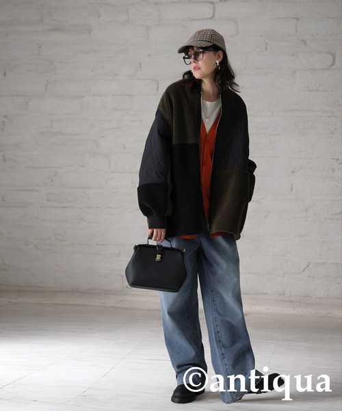 ♦アンティカ♦ 人気完売品キルティングコート キルティング ボアコート レディース アウター 送料無料・メール便不可