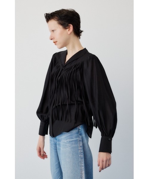 HeRIN.CYE ブラウス シャツ Fringe tops フリンジトップス レディース